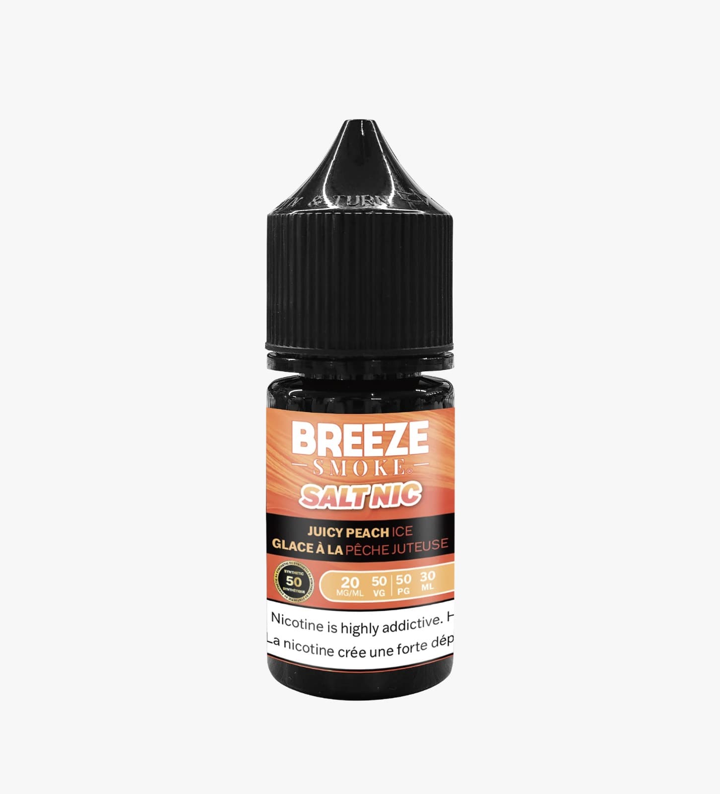 Breeze E-Liquid — Juicy Peach Ice