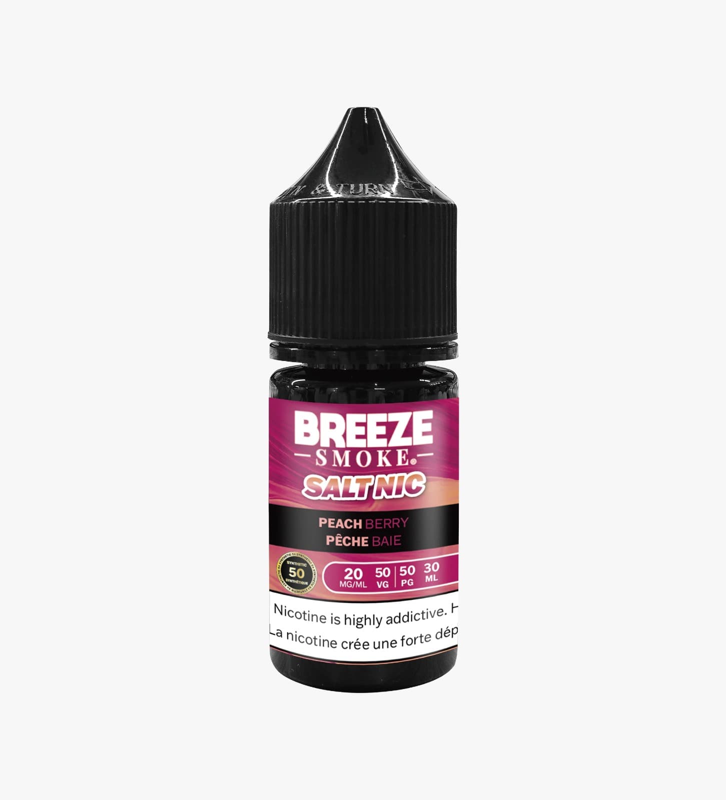 Breeze E-Liquid — Peach Berry
